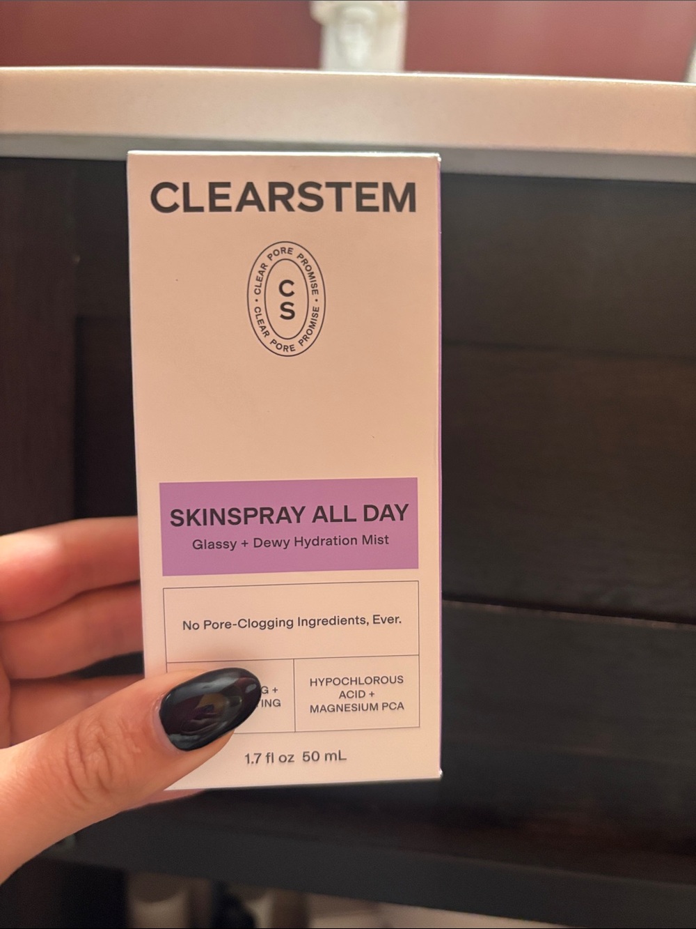 CLEARSTEM Skinspray All Day Hydration Mist — Pink